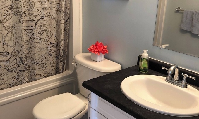 North Bay House | Beautiful Room, Comfortable Bed, South Facing Window