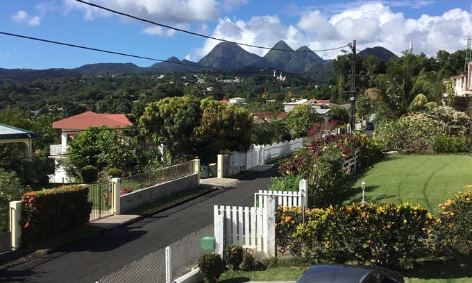 Fort-de-France Villa | Beautiful room in villa in the sun, beautiful view