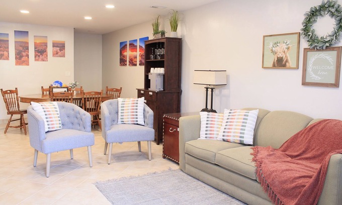 West Jordan House | Beautiful, Spacious Basement Suite, Sleeps 7