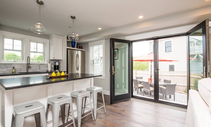 Provincetown House | Beautiful townhome, 1 Block To Commercial, 2bd/2.5ba, FPs, Parking, Large Patio