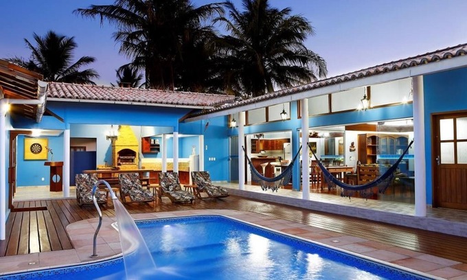 Trancoso House | Beautiful tropical vacation house with swimming pool and BBQ