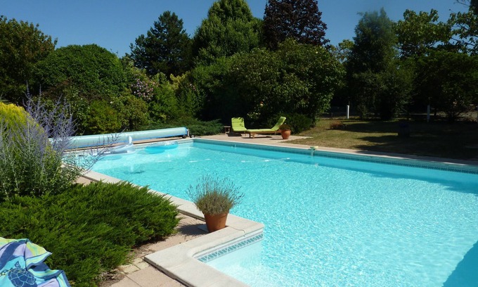 Saint Vivien Villa | Beautiful villa private pool and beautiful garden next to La Rochelle