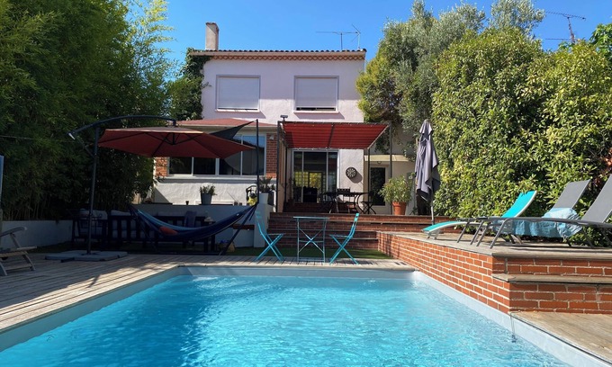 La Fourragere House | Beautiful villa with swimming pool on the heights of Marseille in a very quiet area.