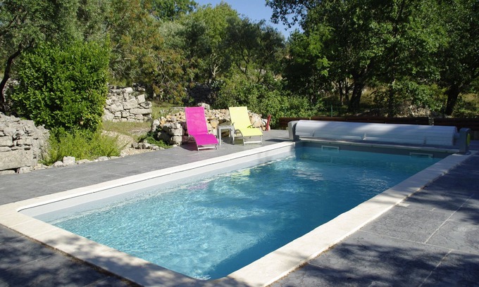 Labeaume House | beautiful villa with private pool and turret.