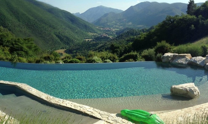 Vallo di Nera House | Beautifully Restored 16th Century Refuge With Infinity Pool And Stunning Views