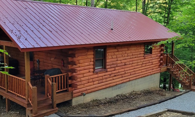 Logan Cabin | Beech View Haven- Custom Log Home in Hocking Hills