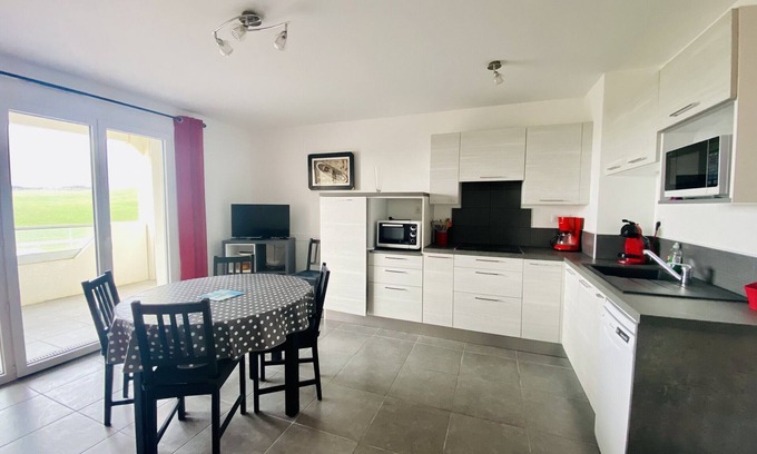 Biscarrosse Plage Apartment | Bel Appartement dans résidence en front de mer (018)