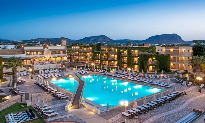 Agkisaras House | Bella Beach Hotel - Double Garden View Room All Inclusive 2 people