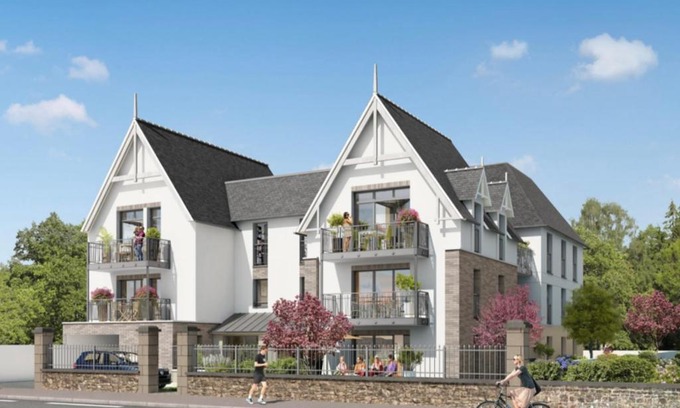 Dinard Apartment | BELLA CRUZ 66 m2 prestations premium, wifi, balcon, parking avec borne de recharge électrique, plage Prieuré, Commerces