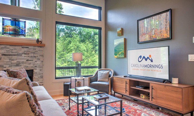 Skyland House | Bent Creek Retreat | Trails, Fire Pit & Pond Views🌲 + Biltmore Pass
