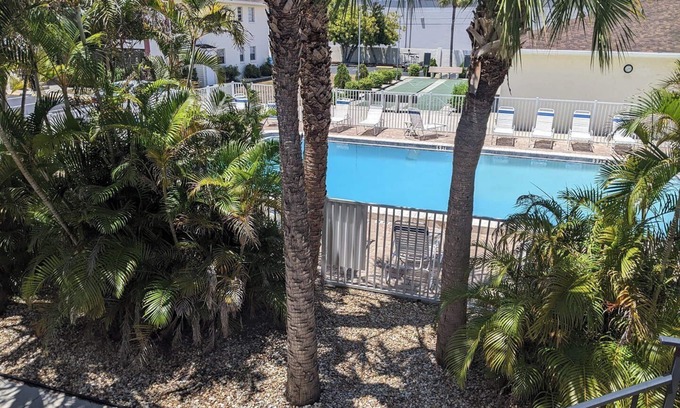 Englewood South Condo | Best Location in Palm Manor Overlooking Pool