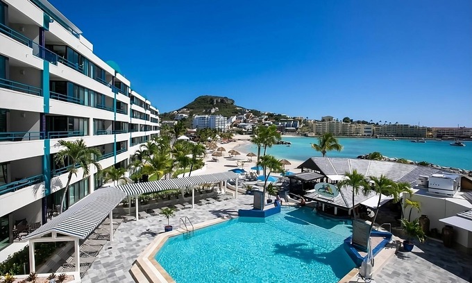 Simpson Bay Hotel | Best Place to Unwind! Free Parking, Full Kitchen, Outdoor Pool, Beach Access!