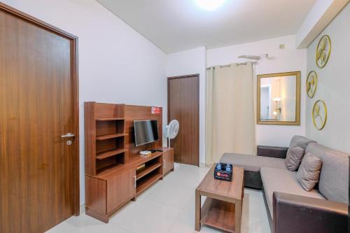Depok Apartment | Best View 2BR at Transpark Cibubur Apartment with Sofa Bed By Travelio