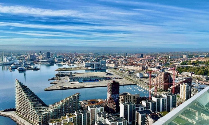Aarhus C Apartment | Best view in Denmark from 40th floor