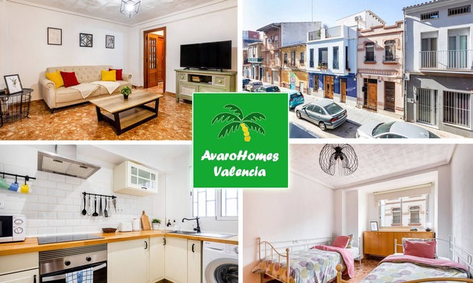 El Cabanyal Apartment | Big and authentic flat in Valencia near beach