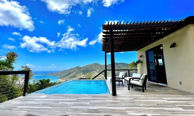 Lower Carolina Villa | Big Views Over the Private Pool from this Simple Modern Getaway
