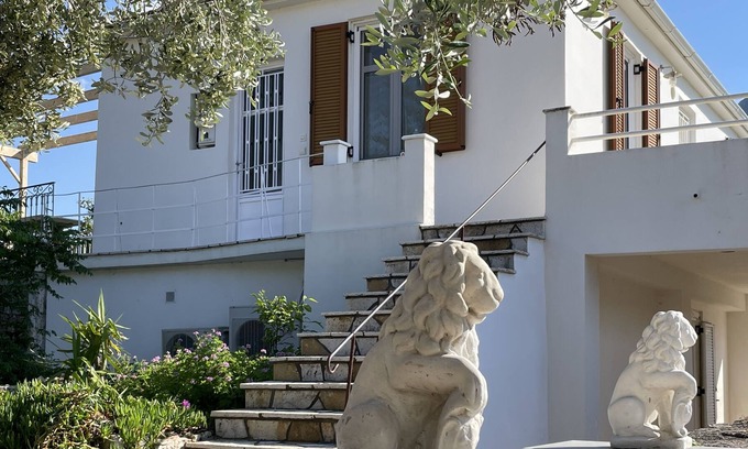Vathy Villa | Big Villa with Private Pool on Unspoiled Greek Island