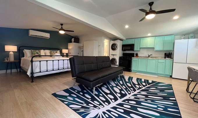 Sparks House | Biggest Little Tiny House with King Bed & W/D