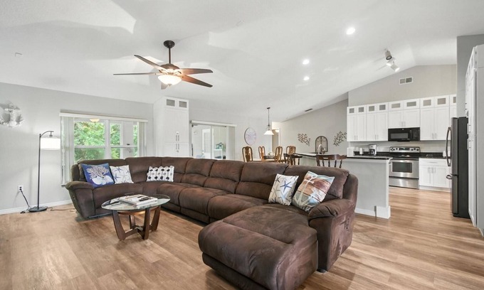 Indian Trails House | Birch Haven Retreat | Dog-Friendly Getaway with Pool Table, Minutes to the Beach