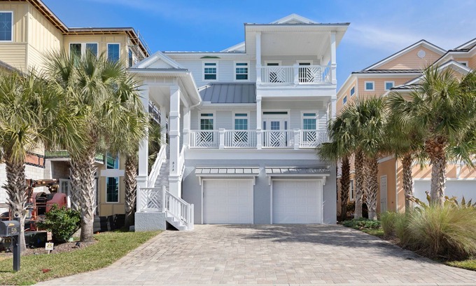 Palm Coast House | Blue Pearl - Heated Pool & Spa Home With Boardwalk!