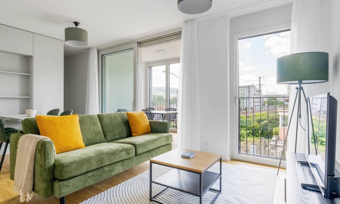 Seebach Apartment | Blueground | Seebach, view, nr Zurich Zoo