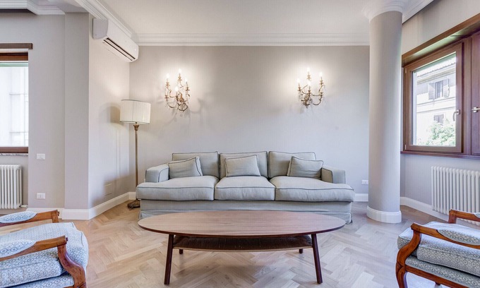 Quartiere Coppede Apartment | BMGA | Chic and Charm 3Bdr Apt in Coppedè District