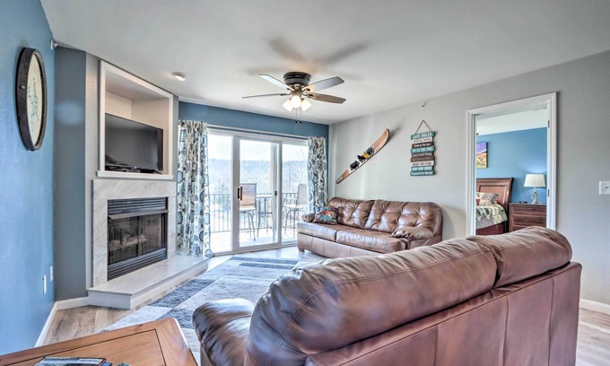 Camdenton Condo | Boat Ramp, Dock & Slip: Step-Free Camdenton Condo!