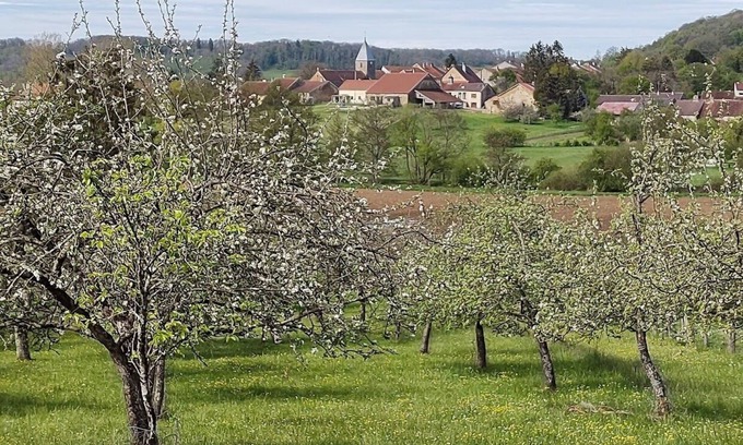 Laferte-sur-Amance House | Boerderij , 8 Persoons met Zwembad en Groots Uitzicht