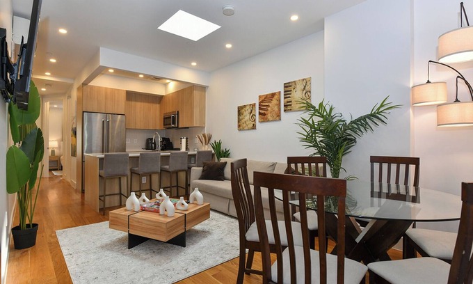 Midtown Apartment | Boho Rustic Escape in Midtown: 4BR, 2BA & Massive Terrace