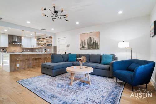Westgate House | Bold MidMod 4BR 3BA Near SoCo w Private Pet-Friendly Yard and EV by Austin Vacay