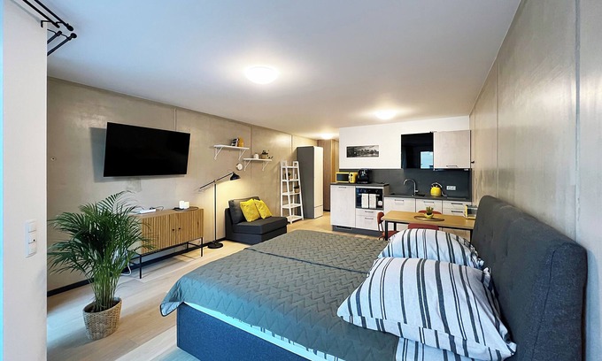 Wachtberg Apartment | Bonquartier | Design apartment with balcony, parking space + charging station
