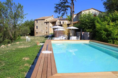Saludecio House | Borgo Calbianco - Private House with Pool & AirCo