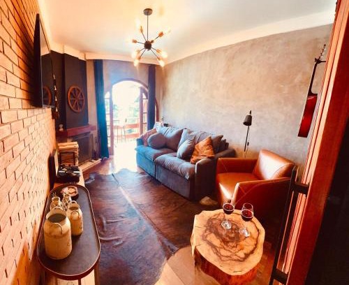 Alto do Capivari Apartment | Boutique Flat com Banheira Lareira e Piscina Aquecida