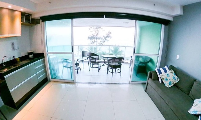 Recreio dos Bandeirantes Apartment | Villa Del Sol Sea View - 3rd Floor Overlooking Macumba Beach