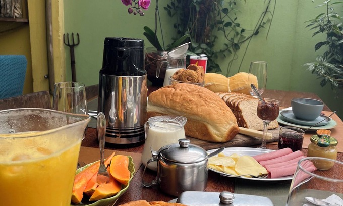 Vila da Gloria House | Family house 40m from Babitonga Bay - Kitchen open to the forest!