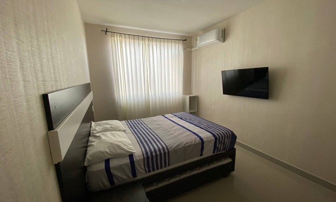 La Providencia Apartment | Brand new apartment, 2Hb,A/C, swimming pool, gymnasium