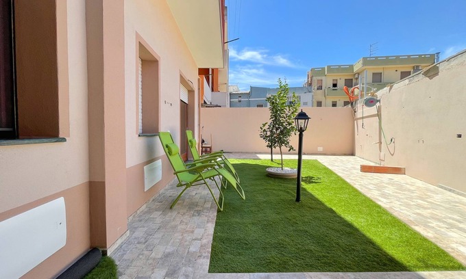 Province of Cagliari Apartment | Brand new La casa di Margot 1BR apt 10 min walking to the beach,