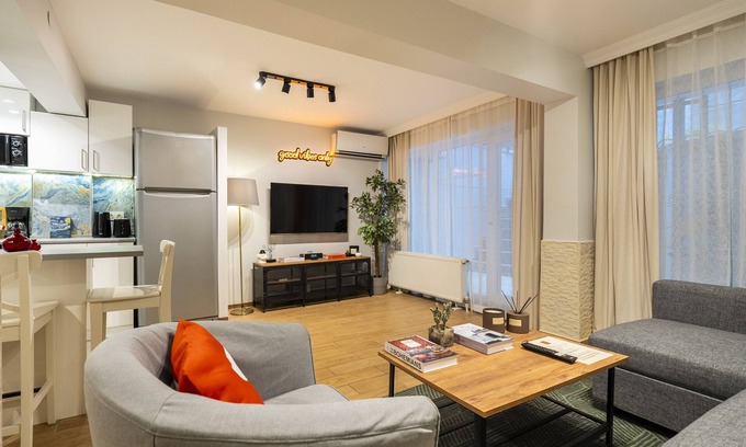 Galata Apartment | Brand New Luxury Redefined, 2BR/2Bath Gem of Galata