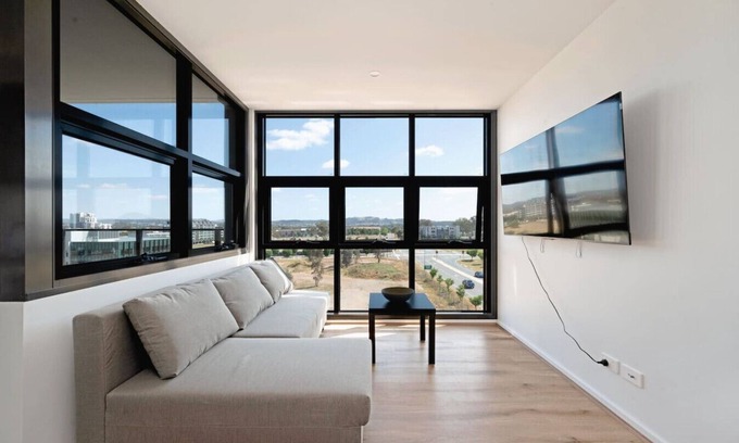 Gungahlin Apartment | Brand New Modern 2BR Apt with Scenic Views in CBR