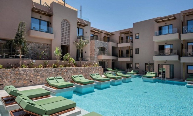Analipsi Villa | Breathtaking Chersonisos Suite | Sally Suite | Adults Only | Private Furnished.