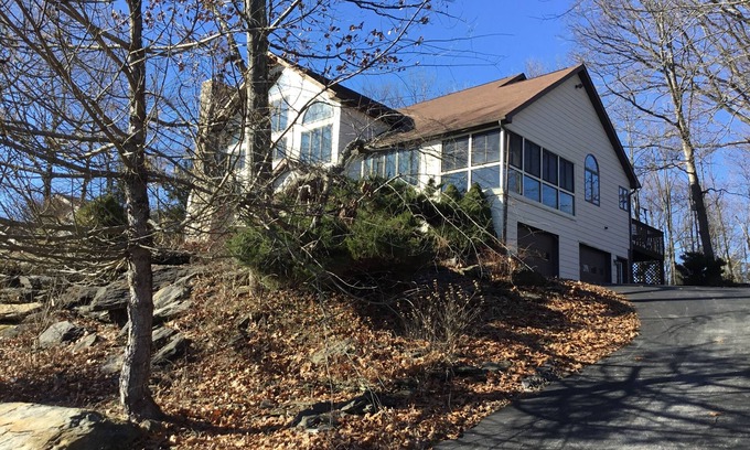East Stroudsburg House | Breathtaking mountain views of Shawnee Valley Ski Resort.