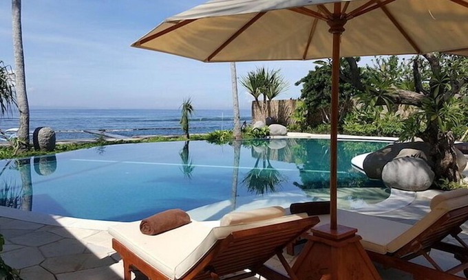 Sengkidu Villa | Breathtaking Ocean View 5BR Villa, Candidasa! 8Min Walk To The Beach! W/Pool!