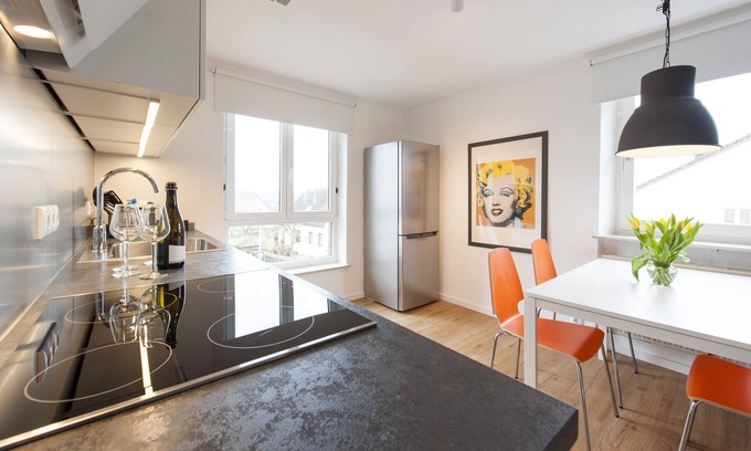 Bayreuth Apartment | Bright 3 room apartment with a view over Bayreuth