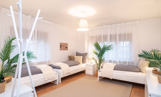 Nauen Apartment | Bright and Cozy Apartment in Nauen with 3 Single Beds