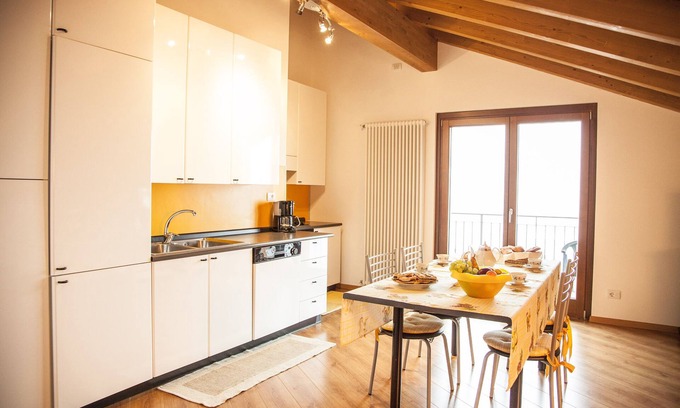 Vercana Apartment | Bright loft in the center of the country with beautiful lake view.