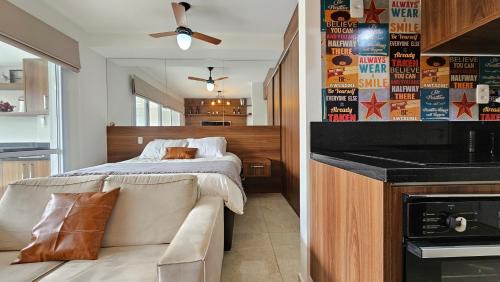 Brooklin Paulista Apartment | Brown Stay Brooklin - Novo, Charmoso e com Lazer Premium - Pôr do Sol Perfeito