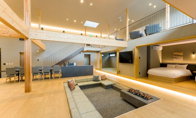 Kominato Onsen House | Building A SuiteWith pool terrace and sauna/Kamogawa City Chiba