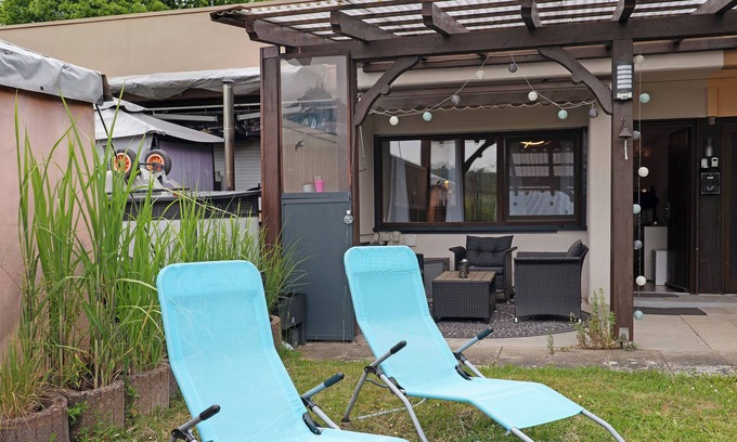 Zaberfeld House | Bungalow '1' with Private Terrace, Wi-Fi and Air Conditioning