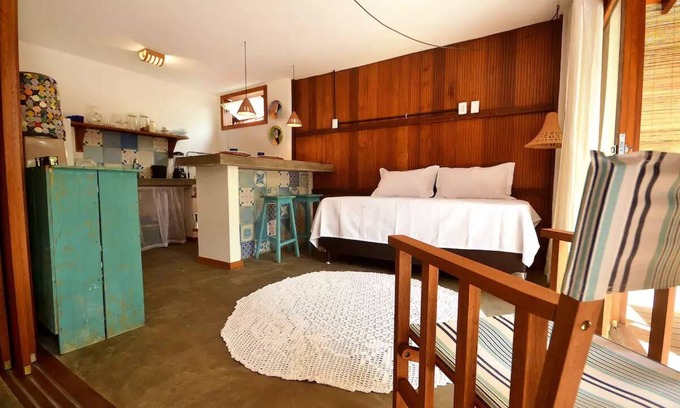 Barra Grande House | Bungalow Azul Solteiro- Praia de Algodões, Maraú