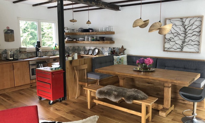 Arnoldshain House | Bungalow directly on the forest * incl. Fireplace & sauna *